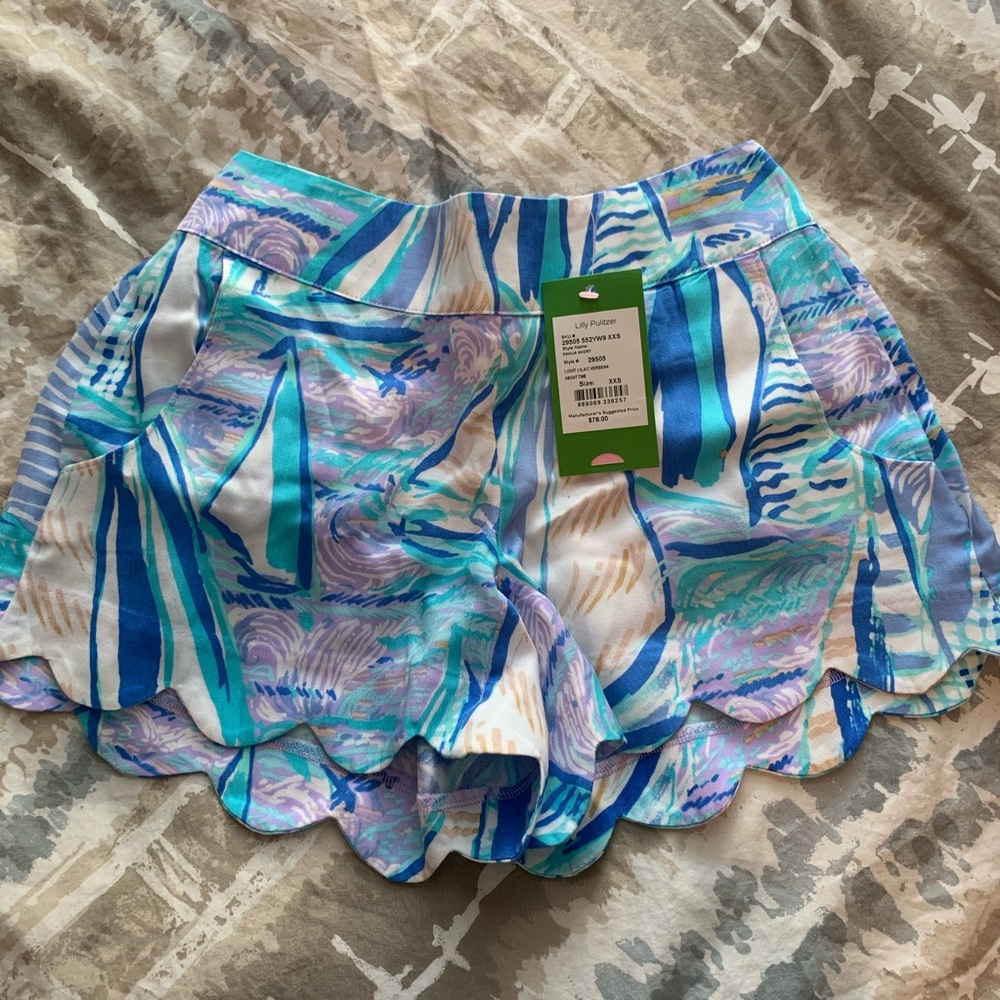 Lilly Pulitzer dahlia shorts